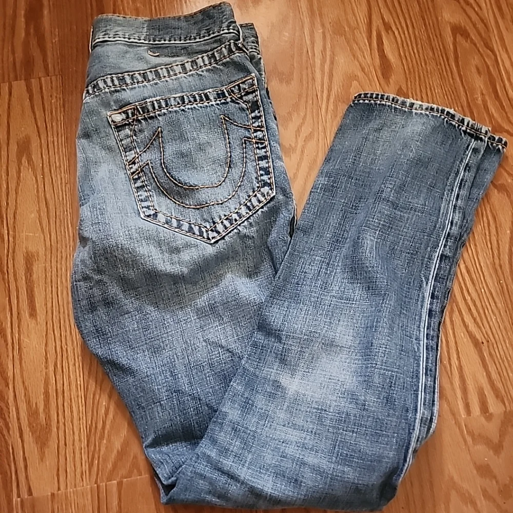 True‎ Religion Straight Leg Jeans 30